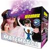 Heromask Visore Realtà Virtuale Bambini 5-12 + Giochi Matematica Heromask — Regalo educativo che trasforma la matematica in gioco: guardali sorridere mentre fanno tabelline e calcoli in VR 3D