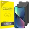 JETech Privacy Pellicola Protettiva per iPhone 17e (2026) / iPhone 16e / iPhone 13/13 Pro, AntiSpy in Vetro Temperato, Display da 6,1 Pollici, Pacco da 2