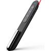 Norwii N27 Wireless Presenter, Hyperlink Volume Control Presenter RF 2.4GHz Presentazione PowerPoint Clicker Puntatore Remoto (Nero)
