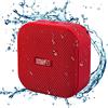MIFA A1 Mini Altoparlante Portatile Bluetooth Tecnologia True Wireless Stereo e DSP, IP56 Impermeabile, Scheda Micro SD, Cavo Audio 3,5 mm e Microfono Incorporato, Rosso