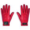 Hi-Fun Hi Fun Hi-Call Guanti Bluetooth in Pelle, Medium, Rosso