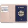 Satechi FindAll Custodia Passaporto da Viaggio con Find My con 4 Slot per Carte, Ricarica Wireless e Protezione RFID, Compatibile con App iOS Dov'è, Materiale Premium PU - Rosa