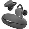 Fresh 'n Rebel Twins Rush, Cuffie Bluetooth Sportive In-Ear con Cancellazione Attiva del Rumore Ibrida, IP57 Polvere e Impermeabile, Microfono Incorporato, Controllo a Pulsante (Storm Grey)