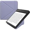 kwmobile Custodia Pieghevole Compatibile con Kobo Libra H2O Cover - Cover Magnetica Pelle PU eReader con Stand - lavanda