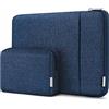 Inateck 360° Protezione Custodia Compatibile con 14 Pollici MacBook Pro M5/M4/M3/M2/M1 Pro/Max 2025-2021 A3434 A3401 A3185 A3112 A2992 A2918 A2779 A2442 Borsa per Laptop