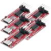 AZDelivery 5 adattatori seriali USB-C a TTL per 3,3 V e 5 V compatibili con FT232RL compatibile con Arduino incluso e-book!