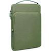 HYZUO 17-17,3 Pollici Borsa per portatile per 17" 17,3" HP/Dell/Lenovo/ASUS/Acer/LG/MSI Gaming Laptop/Razer Blade 17/18, Uomini Donne NoteBook Custodia protettiva Borsa, Verde Erba