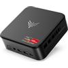 NiPoGi E3B AMD Ryzen 5 7430U, 16GB LPDDR4X 512GB SSD Mini Desktop Computer, Radeon RX Vega 7, 4K@60Hz Triplo Display DP+HDMI+Type-C/WiFi 6/BT5.2 Micro Gaming PC