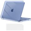 MOSISO Custodia Compatibile con MacBook Neo 13 pollici Cover Modello A3404 Versione 2026 con Chip A18 Pro, Case Rigida Antigraffio&Copritastiera, Ideale per Ufficio, Viaggi, Indaco Chiaro