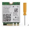 WAVLINK Scheda WiFi 6E AX210 Tri-Band 5400Mbps 2.4/5/6GHz Adattatore rete Bluetooth 5.3 Ultra Low Latency Windows 10/11 (64bit) M.2/NGFF