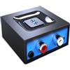 esinkin Ricevitore Audio Bluetooth Wireless, Adattatore Bluetooth può funzionare con PC/Mac/Smartphone/Tablet/Ricevitore AV, Uscite Audio 3.5 mm e RCA alle Casse Altoparlanti, ‎Pulsante One-Push