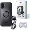 SP CONNECT Mountain Bike Bundle |SPC+| Compatibile con iPhone 16 Plus | Supporto per cellulare per mountain bike | Mountain Bike MTB Supporto Gadget