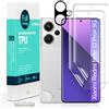 Ibywind 2 Pezzi Pellicola Protettiva per Redmi Note 13 Pro+/13 Pro Plus 5G 6,67"+1 Protettore Len Della fotocamera+1 Pellicola Posteriore,Pellicola TPU Flessibile