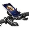 ROCKBROS Supporto Cellulare per Bici MTB Moto Porta-Smartphone in Alluminio CNC Facile Installazione Stabile Antiscivolo 2 Modelli Disponibili