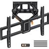 Perlegear Supporto TV Parete da 37-82 Pollici, Staffa TV Girevole Inclinabile ed Estendibile, Braccio Ultra Resistente Fino 60kg, VESA 200x100-600x400mm