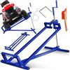 MASKO® Sollevatore per trattorino rasaerba 400kg Dispositivo di sollevamento per tosaerba con guida Sollevatore per trattorino rasaerba Ausilio per la pulizia Piattaforma di sollevamento