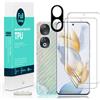 Ibywind 2 Pezzi Pellicola Protettiva per Honor 90 5G 6,7"+1 Pezzo Protezione Fotocamera+1 Pezzo Pellicola Posteriore,Pellicola TPU Flessibile[Non Vetro],Senza Bolle