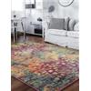 Benuta Nest Vintage Tappeto Casa - Multicolore 120 x 170 cm - Tappeto per soggiorno, camera da letto e corridoio - Facile da pulire - Adatto per riscaldamento a pavimento