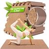 BeMaxx Tappeto Palestra Tappetino Fitness da Ginnastica a Puzzle - Pavimento Protettivo Incastro Tatami Gomma Allenamento Protezione Sport| Materassino Gommato Mattonella Pavimentazione per Home Gym Manubri