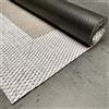 STORESDECO Tappeto vinilico in tessuto intrecciato di alta gamma Lavabile antiscivolo ed extrapiatto. Tappeti Premium in materiali di altissima qualità facili da pulire 200x290 cm Sabbia Avorio