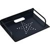 HNVNER Supporto Parete per Dispositivo Multimediale, Scaffale Galleggiante per Router/Modem/TV Box/Hi-Fi/Cavo Cassette/Console di Gioco, Lettori DVD Mensola da Muro (1 Ripiani, Piccola)