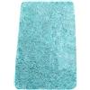 Brandsseller Tappeto da bagno 70x120 cm Tappetino da bagno Zerbino da bagno Tappeto da doccia rettangolare in ciniglia antiscivolo assorbente lavabile in lavatrice - Turchese