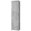 AVANTI TRENDSTORE Berbenno - Armadio multiuso in legno laminato con 1 anta a battente e 6 ripiani, disponibile in diversi colorazioni. Dimensioni LAP ca. 50x184x35cm