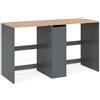 Vicco armadietto coprilavatrice Viktor, Antracite, 159.8 x 88.2 cm con 3 scomparti