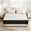 Matoresu Materasso 140 x 200 cm, 7 zone, grado di durezza H4, altezza e certificazione Öko-Tex, 25 cm, materasso a molle insacchettate con memory foam, 140 x 200 x 25 cm