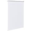 [en.casa] Tenda a Rullo per Interni 45 x 150 cm Tenda Oscurante in Tessuto Avvolgibile con Manovra a Catena Meccanismo Cambio Lato Fissaggio Senza Fori - Bianco