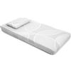 DOLCI SOGNI Materasso Lettino 60x125 cm Spessore 16 cm, OEKO-TEX® e CertiPUR™ Materasso Culla Bambino per Lettino Neonati, Fodera Sfoderabile, Materasso Lettino Neonato con Cuscino 30x50x4 cm