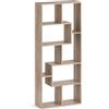Vicco Divisorio per ambienti Noa, Sonoma, 160.6 x 67.2 cm, adatto come divisorio o libreria a forma di Z