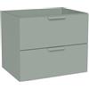 Vente-unique - Mobile sotto lavabo Avoreli - L 60cm x P 46cm x H 50cm - truciolato - verde acqua