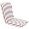 Flamingueo Sdraio Pieghevole - Lettino Prendisole - Per Spiaggia e Piscina - Reclinabile in 5 posizioni - Maniglie tipo zaino - Resistente all'acqua - Tessuto in Poliestere - Beige - 104x46x9cm