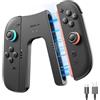 JSAUX Impugnatura di Ricarica Magnetica per JoyPads Switch 2
