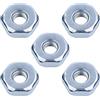 AUMEL 5 Pezzi Dadi di Copri del Catena per STIHL Motosega MS170 MS171 MS180 MS181 MS250 MS251 MS211 MS390 e Altri Modelli, AUMEL M8 Dado in Acciaio Inox Ricambi Dado Accessori