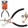 LEDLUX Spelacavi isolato per elettricista 1000 V VDE testato, 150 mm Lunghezza