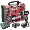 Metabo - Trapano avvitatore a batteria BS 18 L BL (18 V, motore Brushless, 2 batterie 2.0 Ah Li-Ion) - Cofanetto con caricatore - 613155710