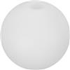 Angoily Paralume Globo Lampada Sfera in Acrilico Bianco, Ricambio Pratico per Lampada da Parete, Design Delicato per Decorazione D'arredo