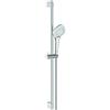 Ideal Standard B1764AA Idealrain EVO JET Diamond Asta doccia con doccetta a 3 funzioni, asta murale da 900 mm, cromato