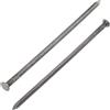 AERZETIX - C70862 - Set di 50 Chiodi a testa piatta Ø5x140mm - diametro della testa Ø10mm - in acciaio - colore argento - tappezzeria rivestimento carpenteria