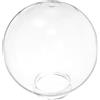 AUTSUPPL Sfera per Lampioni da Giardino in Plastico Paralume Delicato e Aspetto Elegante per Sostituzione Lampade da Esterno e Decorazione Domestica