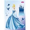 Komar 14016h Disney Princess-Adesivi decorativi, motivo: Freestyle, multicolore (10 pezzi)