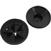 Hemobllo Set Paraspruzzi e Tappo per Lavello Cucina Nero 1 Pezzo | Pp, Design Anti-spruzzo, Manutenzione Semplice, per Tritarifiuti e Lavello, Kit Accessori Incluso