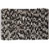 Sealskin Vintage Tappetino da Vasca, Poliestere, Nero, 50 x 2.5 x 80 cm