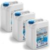 GiDeli Acqua Demineralizzata 3 x 10L - Rifornimento Senza Calcare per Aziende