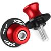 CXEPI 2 pezzi M6 Nottolini per Ya&m&aha YZF R3 YZFR3 R3 2015-2023 2024 2025 Accessori Moto Cavalletto Alzamoto Posteriore Forcellone