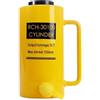 KONGMM Cric Sollevatore Idraulico Martinetto Idraulico a Cilindro Cavo da 30 tonnellate e 100 mm RCH-30100, Corsa da 30 tonnellate, 100 mm