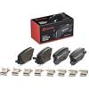 BREMBO Kit pastiglie freni Posteriore con segnalatore acustico usura con accessori P 30 139 Compatibilità con HYUNDAI Tucson NX4, NX4E, KIA Sportage V NQ5