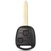 Pro-Plip Chiave a scatto compatibile con Toyota Corolla Yaris Avensis Lama Toy47 Telecomando 2 Pulsanti @Pro-Plip